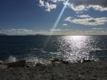 Capri vista dal Lungomare